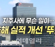 지주사에 무슨 일이..올해 실적 개선 '뚜렷'