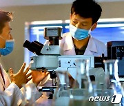 북한 농업성 중앙버섯연구소 실험실