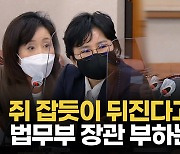 [영상] 전주혜 '윤석열 기소 바라는 것 아냐?' .. 박범계에 질문 공세
