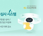 KB손해보험, '자동차보험 AI 자동심사 시스템' 도입