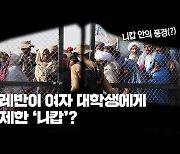 탈레반이 장악한 아프간에서 여자 대학생이 써야하는 '니캅'은? [암호명 3701]