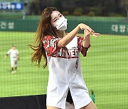 [MD포토] 치어리더 이지현 '멋진 댄스 응원전'