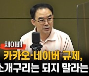 채이배 "카카오·네이버 규제, 황소개구리는 되지 말라는 뜻"