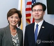 영 킴 미국 하원의원 만난 여한구 통상교섭본부장