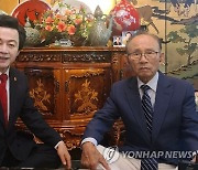 허경영-이진삼, 국가안보 현안 논의