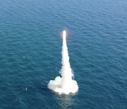 SLBM 잠수함 발사시험 세계 7번째 성공..초음속 순항미사일 개발 완료