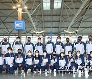 [ST포토] '2021 세계양궁선수권대회 출전하는 선수들'