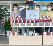 한국타이어, 소외계층 260여 가구에 '정 담은 추석선물세트'
