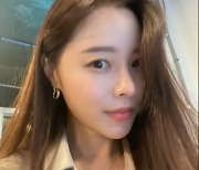 '박성광♥' 이솔이, 앞머리는 '거지존'인데 더 예뻐..우아한 '가을여신'