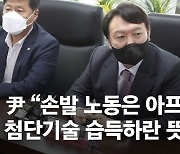 尹 "정규·비정규 차이 없어..손발 노동, 아프리카나 한다" 실언 논란