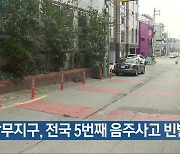 [간추린 뉴스] 광주 상무지구, 전국 5번째 음주사고 빈발 외