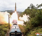 NK says ballistic missiles tested from new rail-borne system
