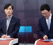 토론 준비하는 유승민-하태경 후보