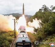 북한, 열차서 미사일 발사 첫 공개..기습공격·다량운송 장점