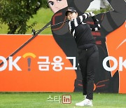 [포토]김지현 '티샷 정확도는 좋다'