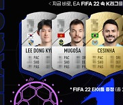 K리그 선수들의 능력치는? K리그-EA, 'FIFA22' K리거 능력치 공개 이벤트 진행