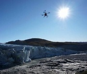 한국 수소 무인기, '기후온난화' 최전선 북극 빙하 관측한다