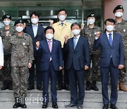 박병석 국회의장, 추석 앞두고 국군의무사령부 및 국군수도병원 격려 방문