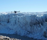 국산 드론으로 그린란드 빙하 녹는 현상 관측 성공