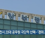 동두천시 20대 공무원 극단적 선택..'경위 조사 중'