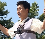 '1박 2일' 문세윤, 외줄 타기 도전..명인 "126kg은 처음"