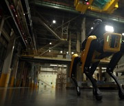 AI 탑재한 로봇견 '스팟', 현대차 공장 지킨다