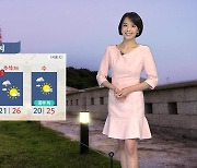 [날씨] 연휴 첫날, 낮동안 다소 더워..서울 28도