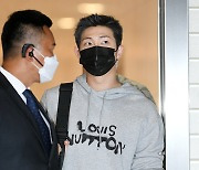 [TD포토] 방탄소년단 RM 'UN 참석차 출국'