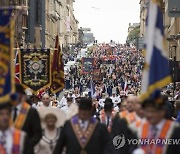 Britain Orange March