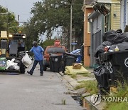 Hurricane Ida New Orleans Trash