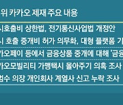 [빅테크 규제]숨 쉴 수 없는 압박..왜 카카오일까?