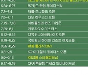KLPGA 투어 2021시즌 우승자 명단..김효주 프로 OK저축은행 박세리 인비테이셔널 우승