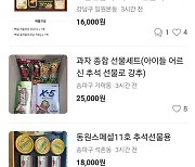 자취생 '줍줍'..당근마켓 추석 인기상품은