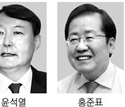 '석열이형' '홍카콜라'.. 라방 꽂힌 野대권주자