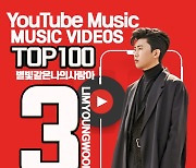 임영웅, '별나사', 유튜브 뮤직 주간 인기 뮤비 차트 TOP3..트롯 1위