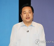 발언하는 김두관 대선 예비후보