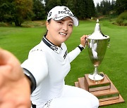 고진영의 한가위 선물.. LPGA 포틀랜드 클래식 4타차 우승