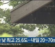 울산 오늘 낮 최고 25.6도..내일 20~70mm 비