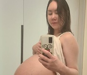 황신영 "임신 34주차, 현재 104kg..배 터질 것같고 몸살 기운"[전문]