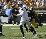 Raiders Steelers Football