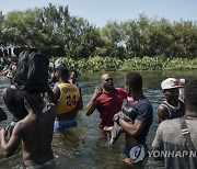 Mexico Border Migrant Camp