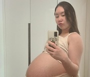 세쌍둥이 임신 황신영 "34주차 104kg, 배가 터질 듯"