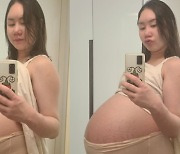 '세쌍둥이 임신' 황신영 "현재 104kg, 숨도 잘 못 쉬겠다".. 고충 토로
