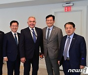 커트 캠벨 조정관 만난 민주당 방미단