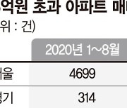 "전세 끼고 투자".. 대출 못받는 15억 초과 아파트 거래 더 늘었다