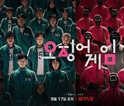 '오징어 게임', 한국 드라마 최초 美 1위..'스위트홈' 제쳤다