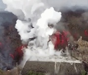 화산 폭발로 1만명 긴급 대피했는데..스페인 장관 "멋진 쇼" 망언 [영상]