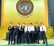 BTS rocks the U.N. with words of encouragement