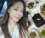 '박성광♥' 이솔이, 응급실 게시물 삭제→게장 먹으며 평화로운 일상 "무슨 일?"