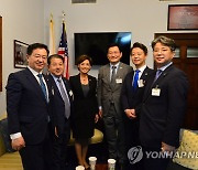 송영길, 영 김 미 의회 한국연구모임 공동의장 면담